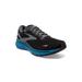 Brooks Ghost 15 Running Shoes - Men's Black/Blackened Pearl/Blue 15.0 1103931D056.150