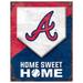 Atlanta Braves 13" x 20" Two-Tone Established Date Metal Sign