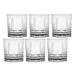 Lorren Home Trends Tall 11 Ounce Double Old Fashion Drinking Glass-Textured Cut Glass Glass | 3.5 H x 3.25 W in | Wayfair DJ-02