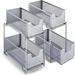 Rebrilliant Chamisa Can Organizer Metal in Gray | 13.25 H x 14.25 W x 8.5 D in | Wayfair 1C8022659675402C8D155D1BD7332BC4