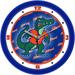 Zoomie Kids Florida Gators Mascot 11.5" Wall Clock Plastic in Blue | 11.5 H x 11.5 W x 1.5 D in | Wayfair 0DA710C7B3BA4040A0BE2A491985B8EE