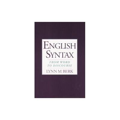 English Syntax by Lynn M. Berk (Paperback - Oxford Univ Pr)