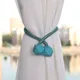 Magnetic Polyester Curtain Tieback Holder Hooks Ball Buckle Clip Home Decor Tie Back Hot fashion