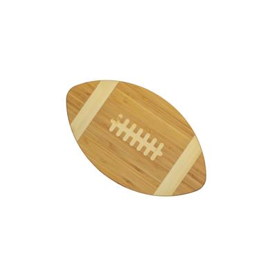 Bamboo Football Cutting Board, 15" X 8.5" - 15" X 8.5"