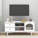 TV Stand Fits TVs Up to 60", Entertainment Center Media Console Table