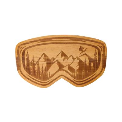 Ski Googles Wood Board - Natural - 15