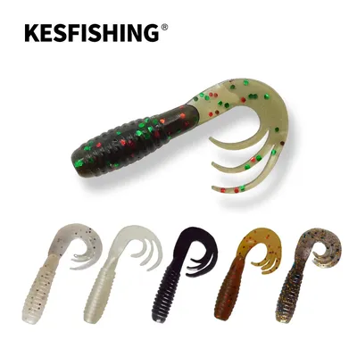 Kesfishing Silikon Kunststoffe Weich köder Tripple Maden 38mm beste Qualität profession elle Pesca