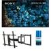 Sony XR65A80L 65 Inch 4K HDR OLED Smart Google TV with PS5 Features with a Walts TV Large/Extra Large Full Motion Mount for 43 Inch-90 Inch Compatible TV s and Walts HDTV Screen Cleaner Kit (2023)