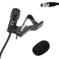 BLUESON Black Lavalier Lapel Clip Microphone Mic 4-Pin Mini Xlr Ta4F For Shure Wireless