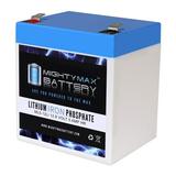 12V 5AH Lithium Replacement Battery compatible with ION Block Rocker Speaker