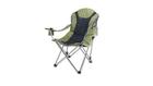 Picnic Time 80300130 Reclining Camp Outdoor Folding Chair Sage Dark Gray