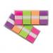 3M Post-it MMM680PGOP2 Flags 1", Assorted Brights, 4 pack, 160 total