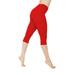 iOPQO Yoga Pants Women Leggings For Women Ladies Plus Size Anti Exposure Absorption Sweat Permeability High Elasticity Ultra Light Fitness Pants Workout Pants Women Jeggings For Women Watermelon red M