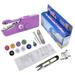 Handheld Sewing Machine Quick Sewing Portable Sewing Machine Mini Handheld Sewing Machine Portable Sewing Machine Suitable for Home (Purple)