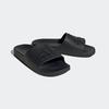 Badesandale ADIDAS SPORTSWEAR "ADILETTE AQUA", Gr. 46, schwarz (core schwarz, core schwarz, core schwarz), Synthetik, sportlich, Schuhe