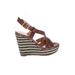 Eddie Bauer Wedges: Brown Shoes - Women's Size 7 1/2