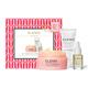 Elemis Limited Edition Rose Brightening Collection, Luxury Beauty Skincare Gift Set, Full Size English Rose Pro-Collagen Cleansing Balm, Travel Size Gentle Face Exfoliator & Rose Facial Oil