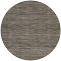 Blue/Navy Round 8' Indoor Area Rug - Highland Dunes Minh Handmade Tufted Wool/Viscose Midnight Area Rug Viscose/Wool | Wayfair