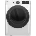 GE Appliances GE® 7.8 Cu. Ft. Capacity Smart Front Load Electric Dryer w/ Steam & Sanitize Cycle, Cotton | 39.75 H x 28 W x 32 D in | Wayfair
