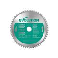 Evolution EVLA210TC60C Aluminium Cutting Circular Saw Blade 210 x 25.4mm x 60T