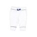 Cat & Jack Casual Pants - Elastic: White Bottoms - Size 3-6 Month