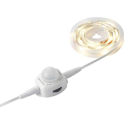 2376398 LED-Streifen-Komplettset mit Bewegungsmelder mit Stecker 230 V 1.2 m Warmweiß