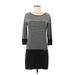 Banana Republic Factory Store Casual Dress - Sweater Dress: Gray Dresses - Women's Size Medium