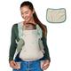 Infantino - Flip 4-in-1 Nature & Nurture Convertible Carrier - 4 Positions - Adjustable Lumbar - Waist Belt - Head Support - Ergonomic Seat - Padded Shoulder Straps - Recycled Materials - 1 Unit