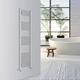 Warmehaus Straight Bathroom Heated Towel Rail Warmer Radiator Central Heating 1600x400mm - Chrome