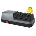 Oikabio Electric Knife Sharpener – Knife Sharpener, 3 Stage Electric Knife Sharpener, 3 Stage – EU Grey Plug