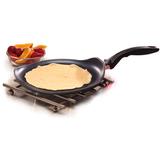 Swiss Diamond Non-Stick Crepe Pan Non Stick/Aluminum in Black/Gray | 10.25" W | Wayfair 6226