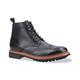 Cotswold Mens Rissington Commando Lace Up Leather Dress Boot (Black) - Size UK 10