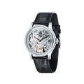 Thomas Earnshaw Bauer Mens Automatic Silvered Steel Watch ES-8049-01 - Black & Silver - One Size