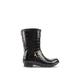 Men's HOLLAND COOPER Sherpa Lined Chelsea Wellington Boots - Size 6 Black