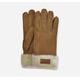 UGG® Turn Cuff Glove for Women in Brown, Size Large, Shearling