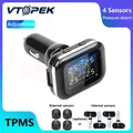 Vtopek-Système de surveillance d'alarme de pression automatique TPMS alarme de sécurité de voiture