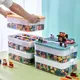 Boîte de rangement réglable pour blocs de construction pour enfants compatible avec Lego conteneur