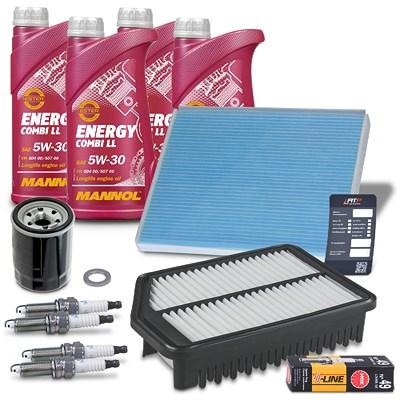 Bestprice Inspektionspaket SET C + 4L 5W-30 Motoröl für Hyundai Image
