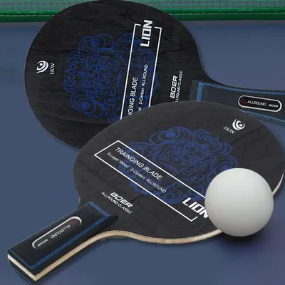 Raquette de tennis de table pour femme raquettes de balle de ping-pong bricolage adaptée au niveau
