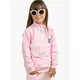Roarsome Kids' Hop Bunny Tracksuit Top, Light Pink