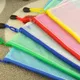 Sturdy PVC Zipper Stationery Storage Bag Folder File Mesh Bags Pouch A4 A5 A6 B5 Document Bag File