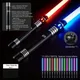 REikirc Upgraded Version Gravity Sensing Light Saber 2 In 1 15-color Metal Laser Sword Rechargeable