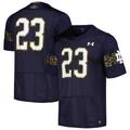 Men's Under Armour Navy Notre Dame Fighting Irish 2023 Aer Lingus College Football Classic Replica Jersey