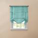 Wide Width BH Studio Sheer Voile Tie-Up Shade by BH Studio in Seaglass (Size 32" W 63" L) Window Curtain