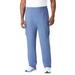 Men's Big & Tall Thermal-Lined Cargo Pants by KingSize in Heather Slate Blue (Size L)