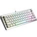 Cooler Master CK720 65% Customizable Mechanical Keyboard (Silver White, White Switches) CK-720-SKKW1-US