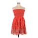 Taylor & Sage Casual Dress: Orange Dresses - Women's Size X-Large