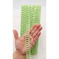 9 Yards | 1 Yard Green Embroidery Cotton Lace Trim, Approx. 20mm Wide, Fringe Trim