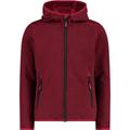 CMP Kinder Girls Strick Fleece Jacke (Größe 176, rot)