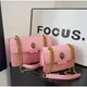 Soft Leather Crossbody Bag Chain Shoulder Bag 2023 Fashion Women Bag Metal Bird Head Decoration